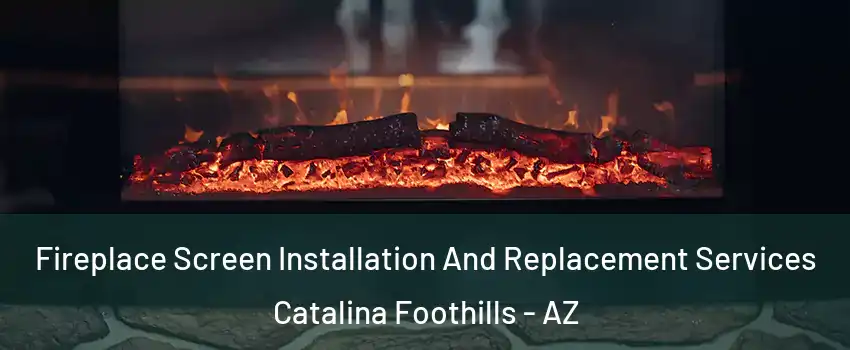  Fireplace Screen Installation And Replacement Services Catalina Foothills - AZ