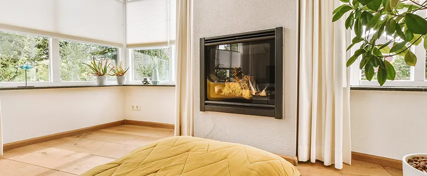 Residential Fireplace Ceramic Glass Installation in Catalina Foothills, AZ