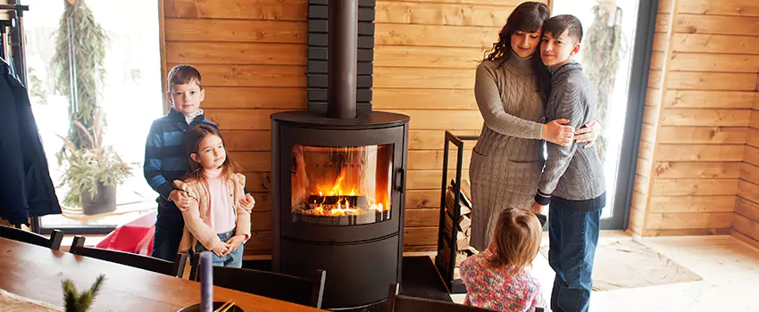 Morso Cast Iron Fireplace Insert Installation in Catalina Foothills, Arizona
