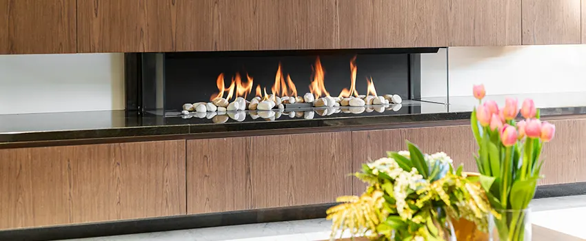 Double-height Fireplace Design Refurbishment in Catalina Foothills, Arizona